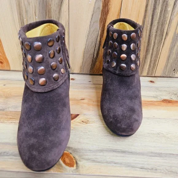 Bussola for Anthropologie Enna Studded Bootie - Picture 4 of 9